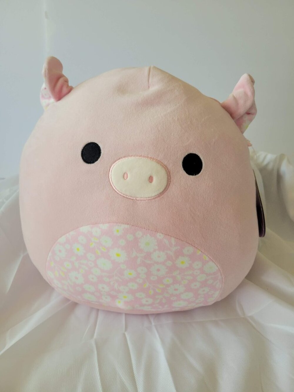 Squishmellow Peter The Pink Pig Plush 12" Kellytoy NWT